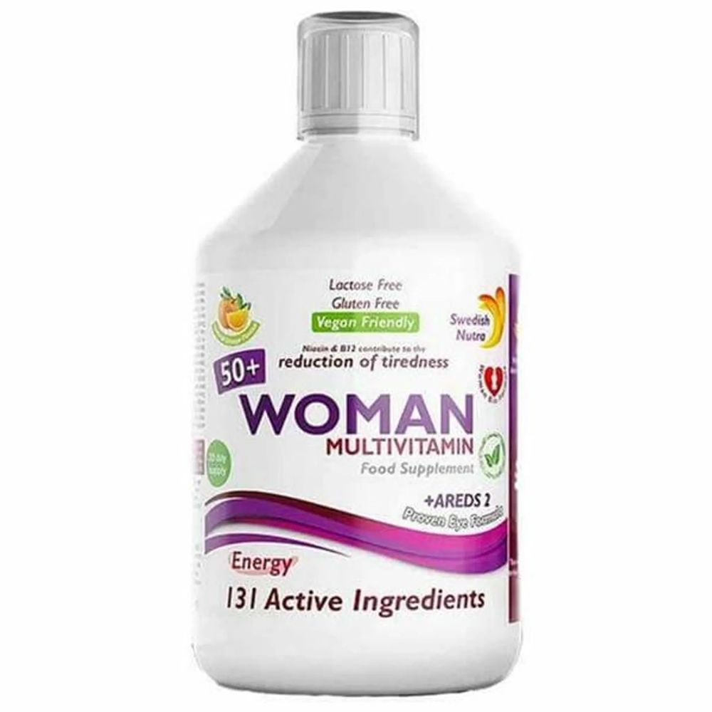 Swedish Nutra® | Woman 50+ Multivitamin