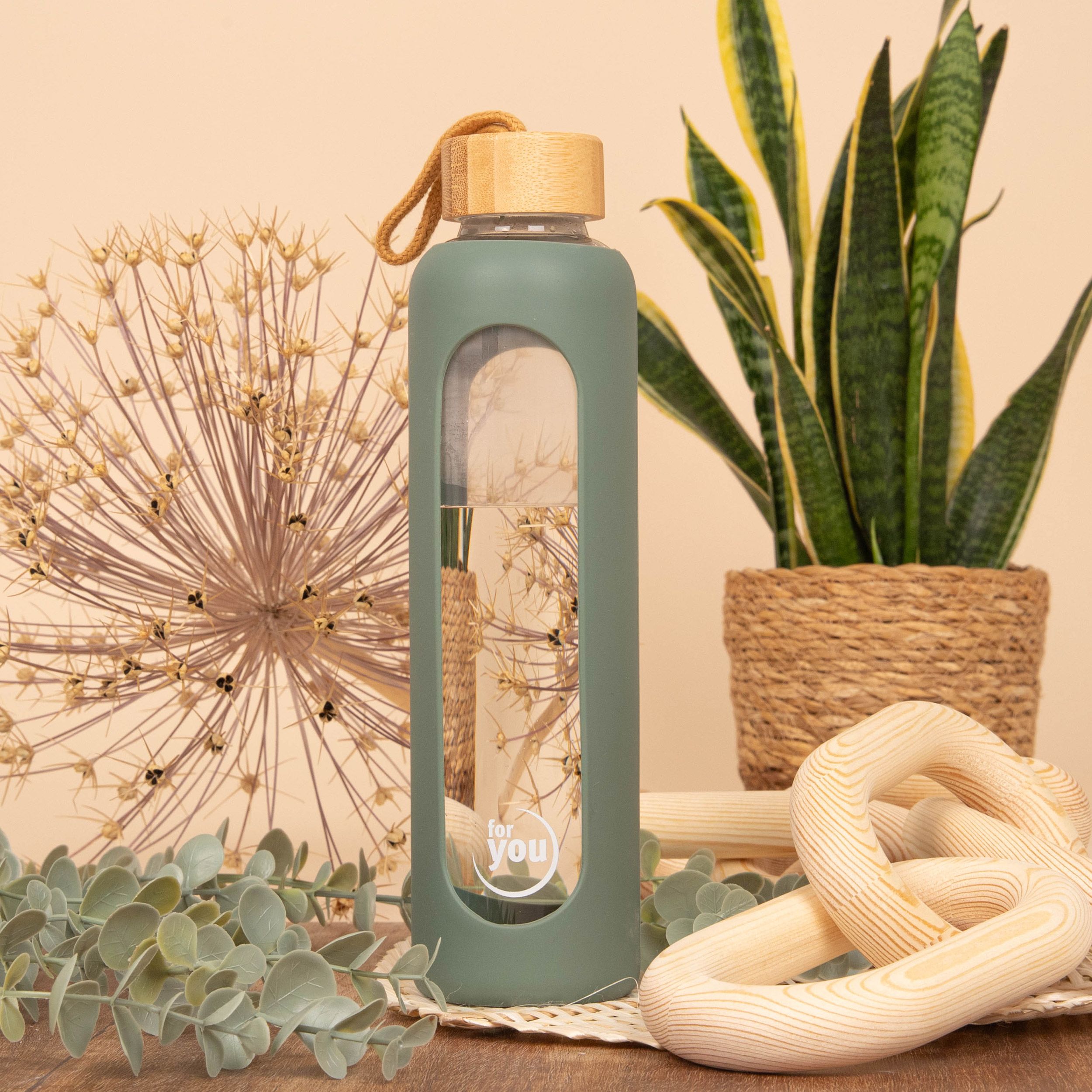 for you Nachhaltige Trinkflasche Dreierpack