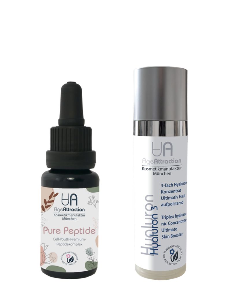 AGE ATTRACTION - Hautaufbau Boost: PURE PEPTIDE + Hyaluron Serum