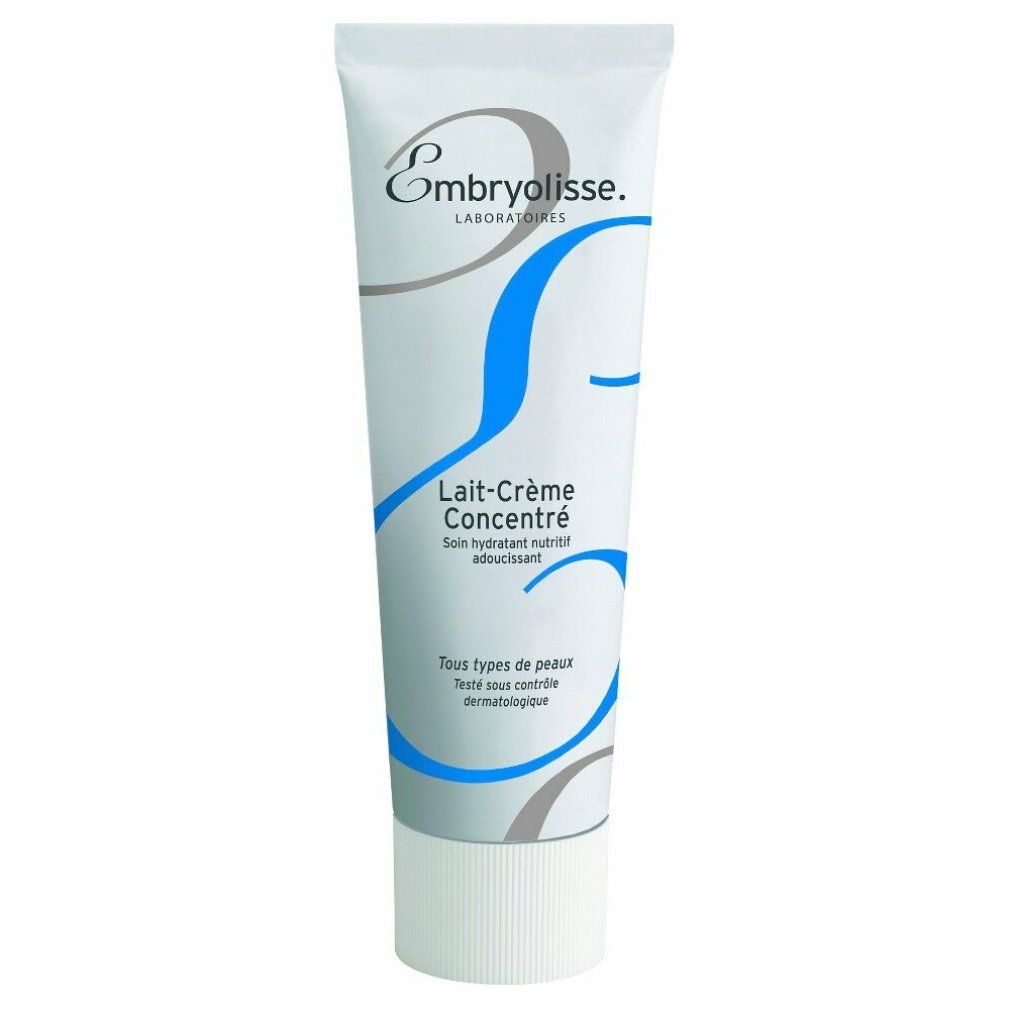 Embryolisse Lait-Crème Concentré Tube. Feuchtigkeitsspendende, nährende und weichmachende Hautpflege für alle Hauttypen.