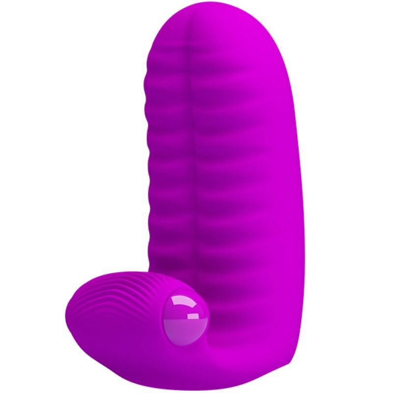 Pretty Love Abbott Doppelfingeraufsatz Vibrator mit Klitorisstimulation pink