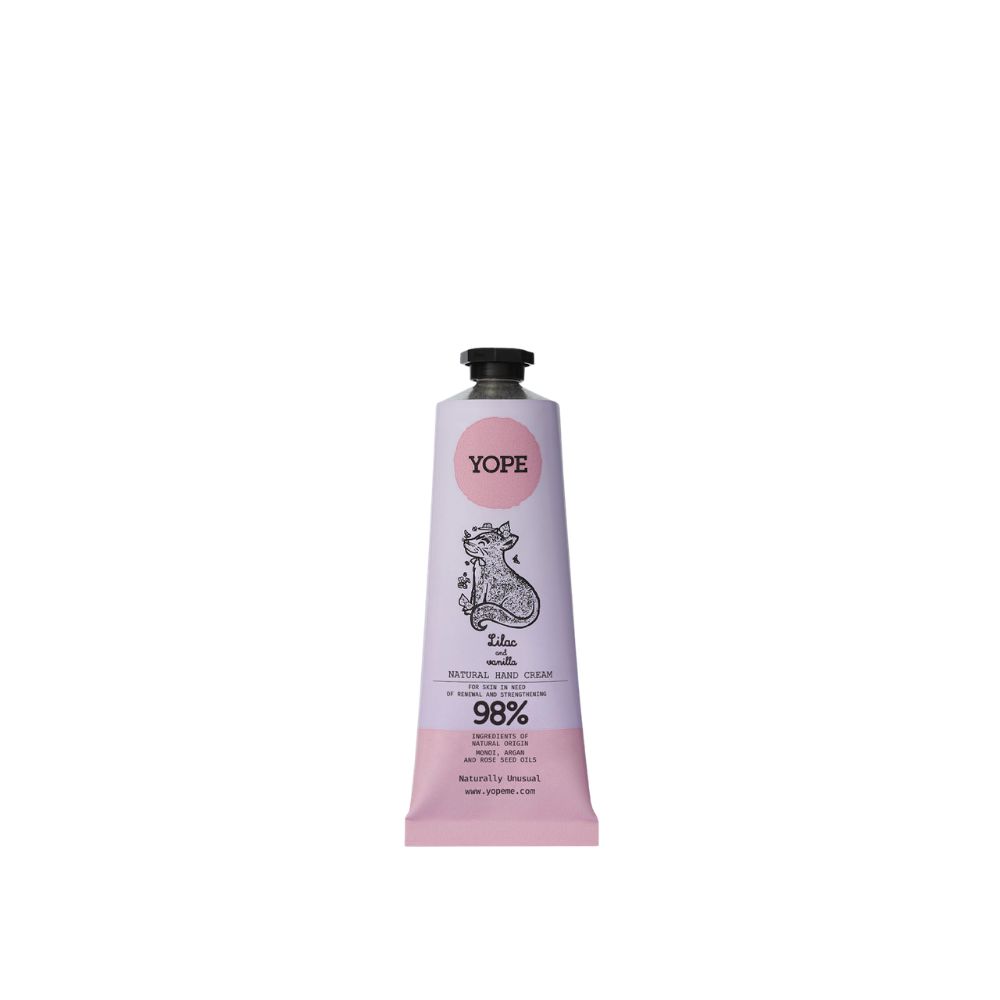 Yope Natural Hand Cream Lilac & Vanilla