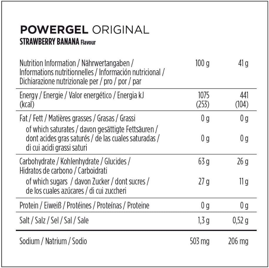 PowerBar PowerGel Original Strawberry-Banana