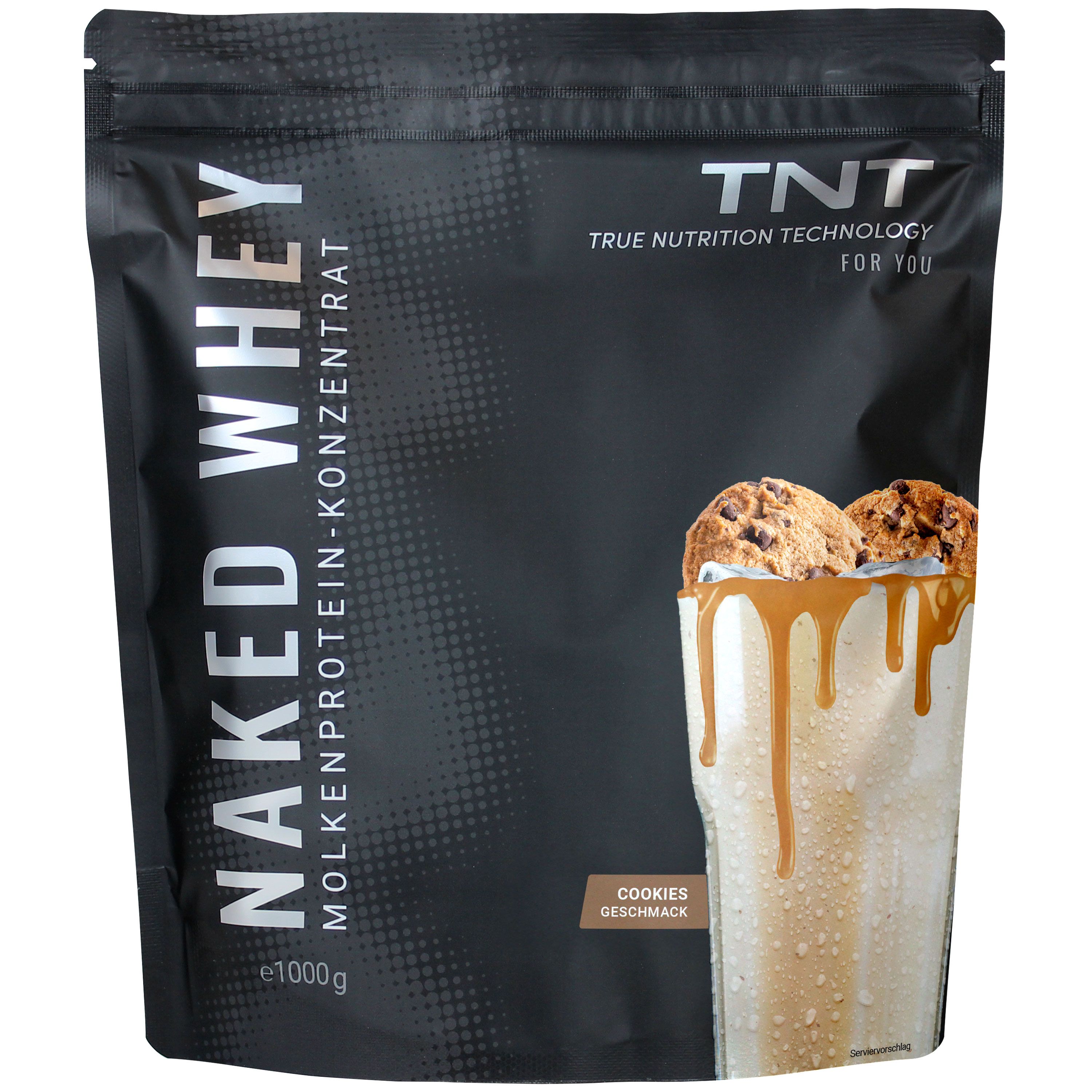 TNT Naked Whey - Molkenproteinkonzentrat mit Laktase
