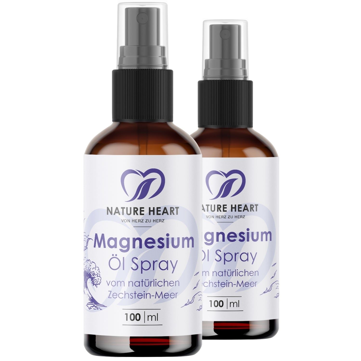 Nature Heart Magnesium-Öl Spray - Zechstein-Meer