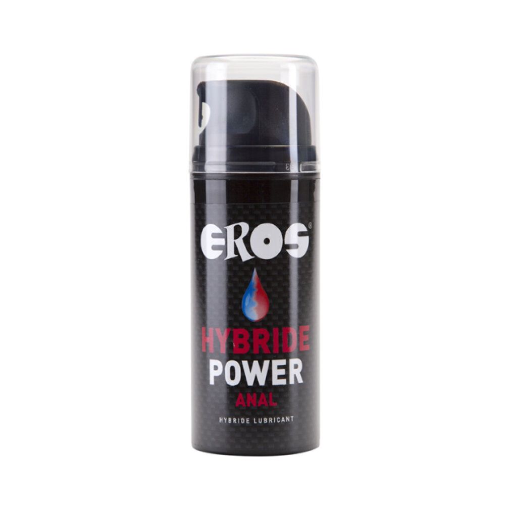 Eros Power Hybrid Anal Gleitgel Flasche mit Pumpspender.