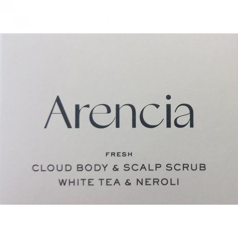 ARENCIA Fresh Cloud Körper- und Kopfhautpeeling Weißer Tee & Neroli