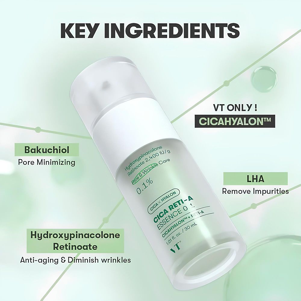 VT Cosmetics Cica Reti-A Essence 0.1