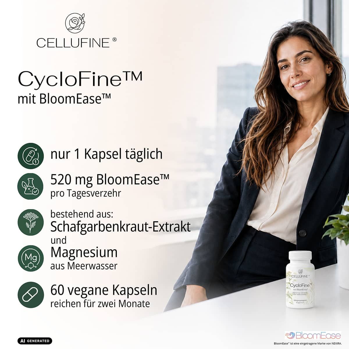 Cellufine® CycloFine™ mit BloomEase™ - Kapseln