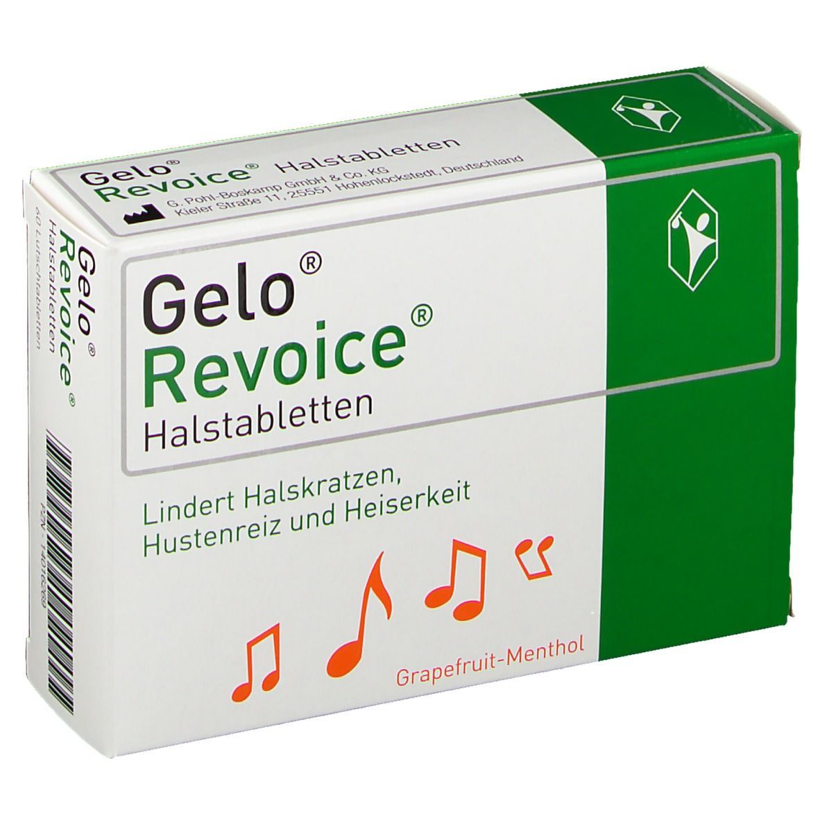 GeloRevoice Halstabletten Grapefruit-Menthol bei Heiserkeit & Stimmverlust