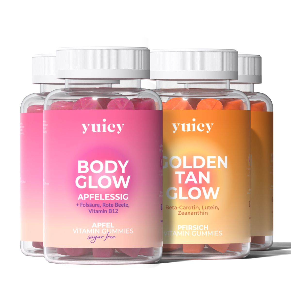 Shape & Tan Vitamin Gummies Duo | yuicy®