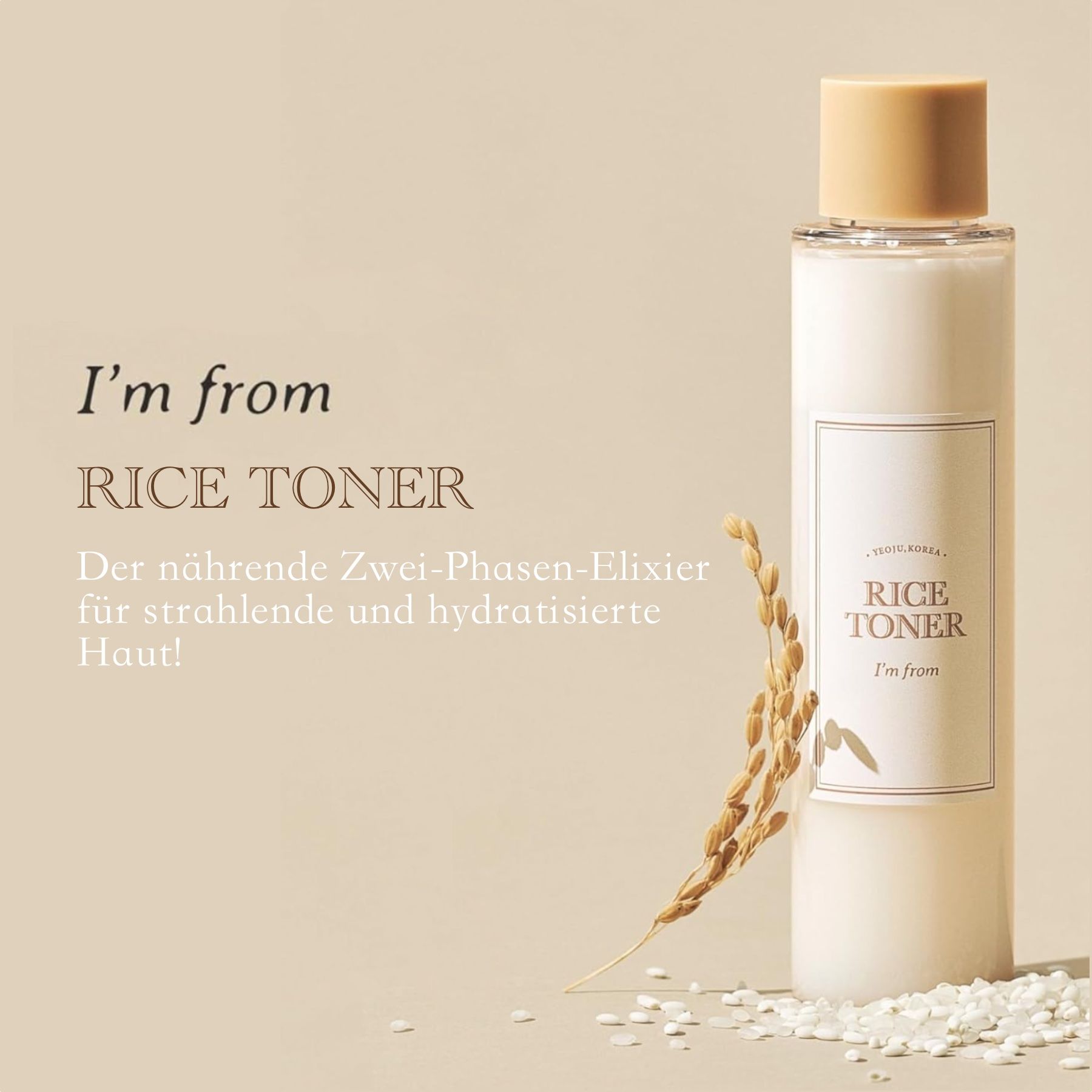 I'm from Rice Toner Gesichtswasser für Anti-Aging
