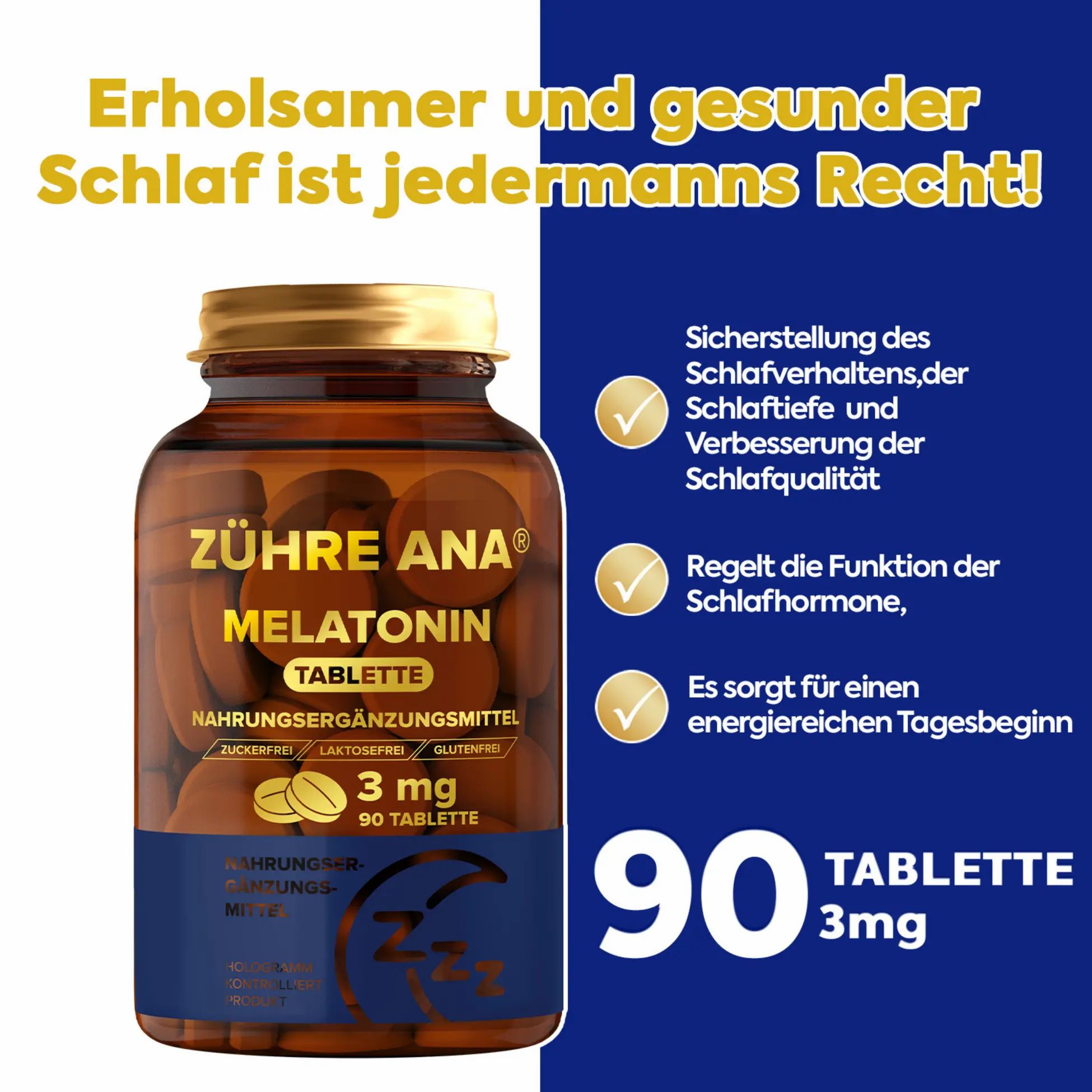Zühre Ana Melatonin Kapseln