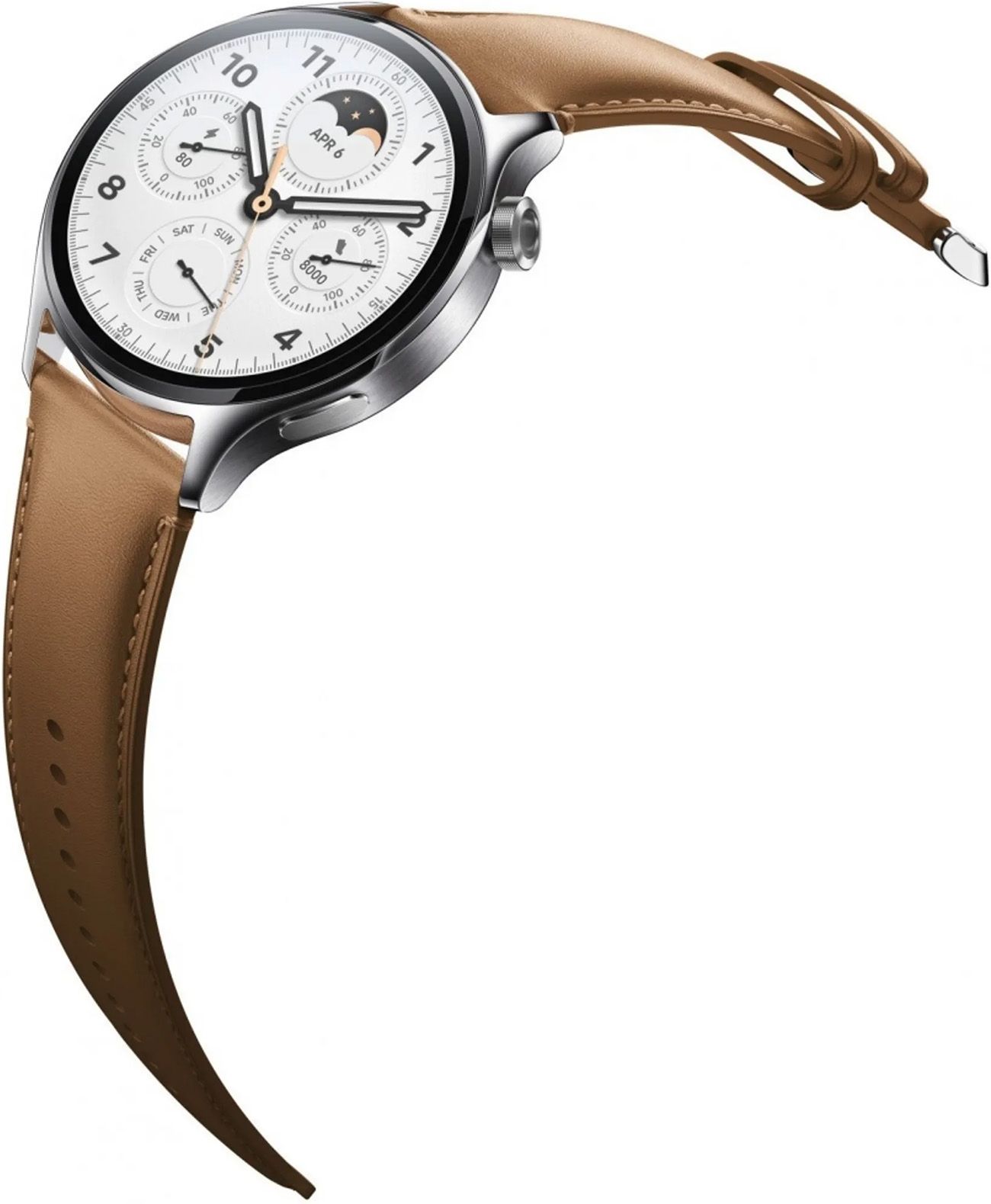 Xiaomi Watch S1 Pro 46 mm-Silber Smartwatch