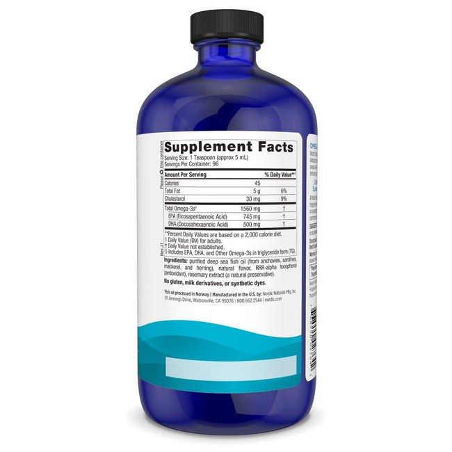 Nordic Naturals Omega-3 1560 mg - Zitronengeschmack
