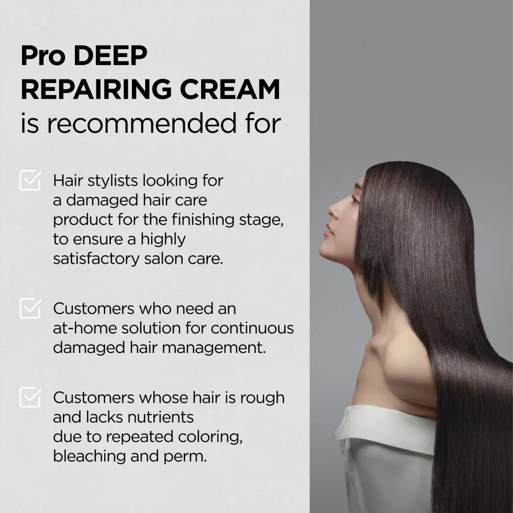 AYUNCHE PRO Deep Repairing Cream: Empfohlen für geschädigtes Haar.