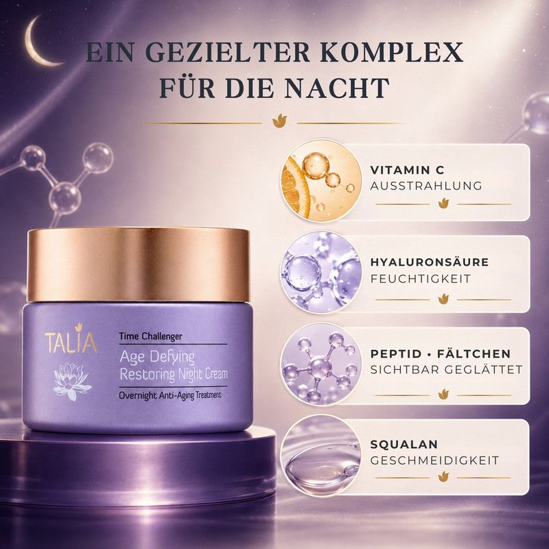 TALIA - Anti-Aging-Nachtcreme mit Vitamin C