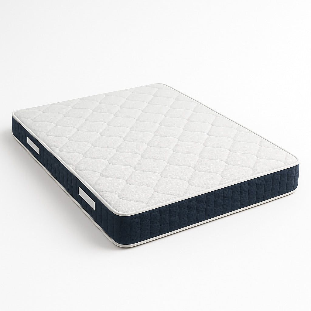 The White Stone Matratze 90x190 cm, Höhe 30 cm, mit Taschenfedern und Memory Foam