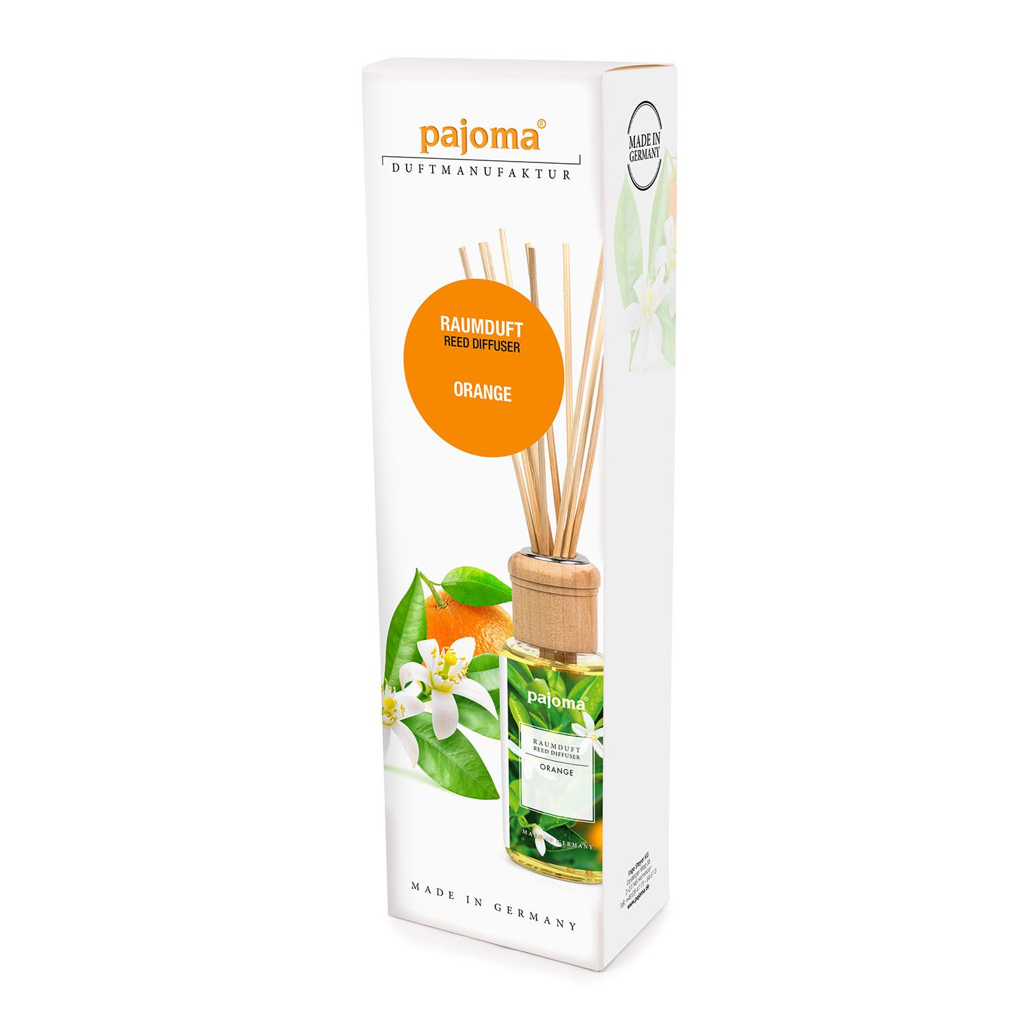 pajoma® Raumduft 100 ml inkl. Duftstäbchen, Orange
