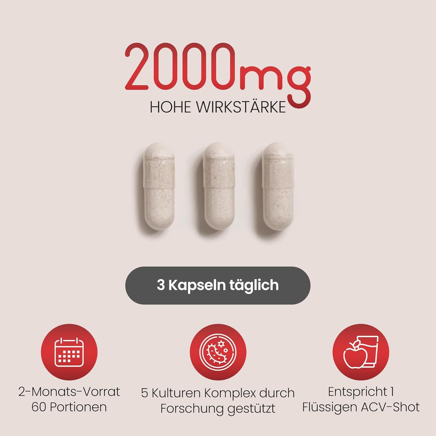 VitaBright Apfelessig Kapseln