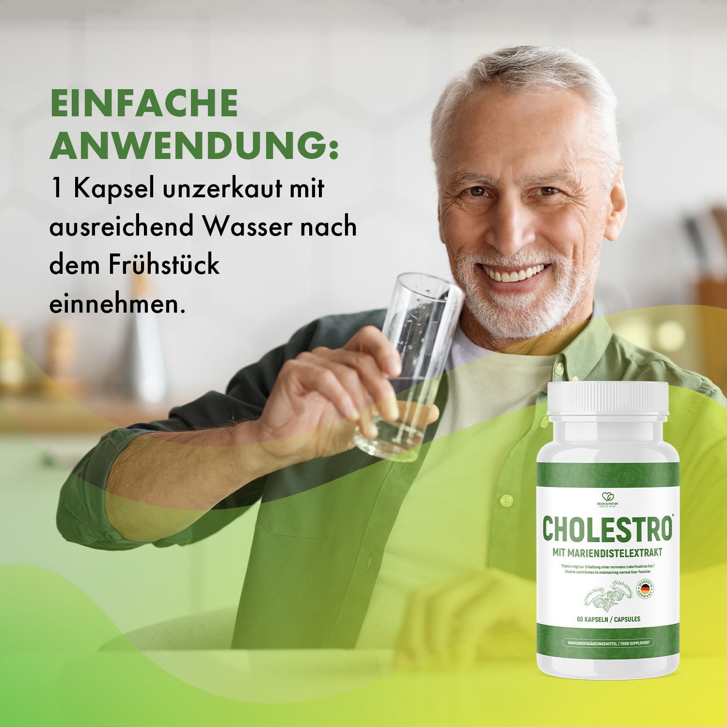 Green Nutrition Cholestro Kapseln