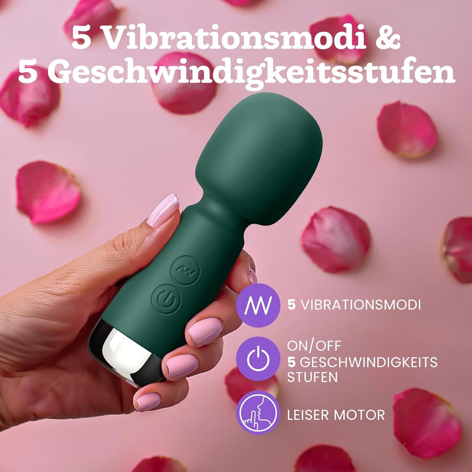 Oliver James Bullet Mini Vibrator Grün