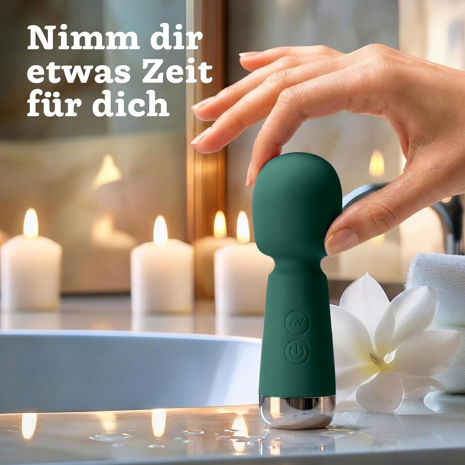 Oliver James Bullet Mini Vibrator Grün