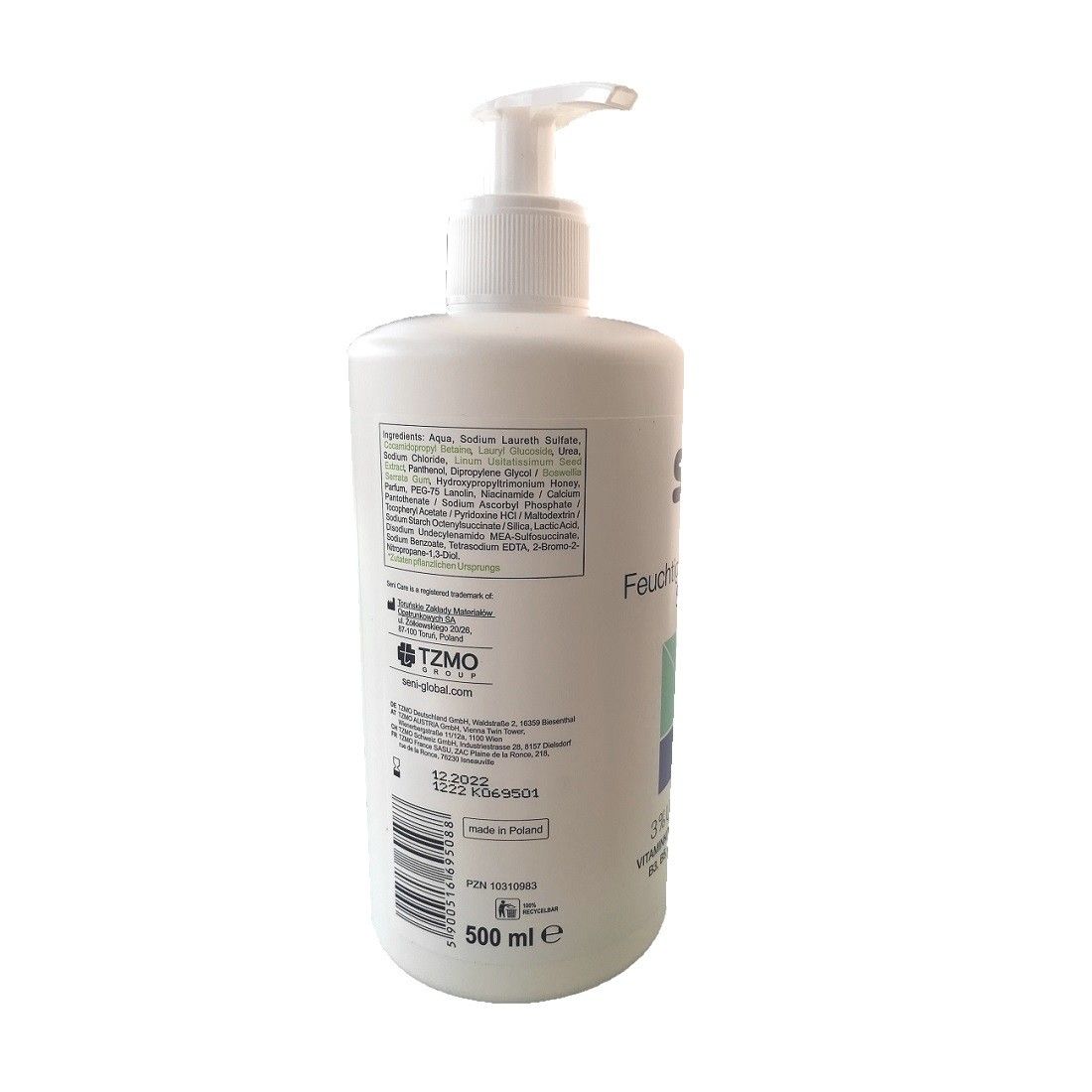 Seni Care Shampoo mit 3 % Urea 500 ml