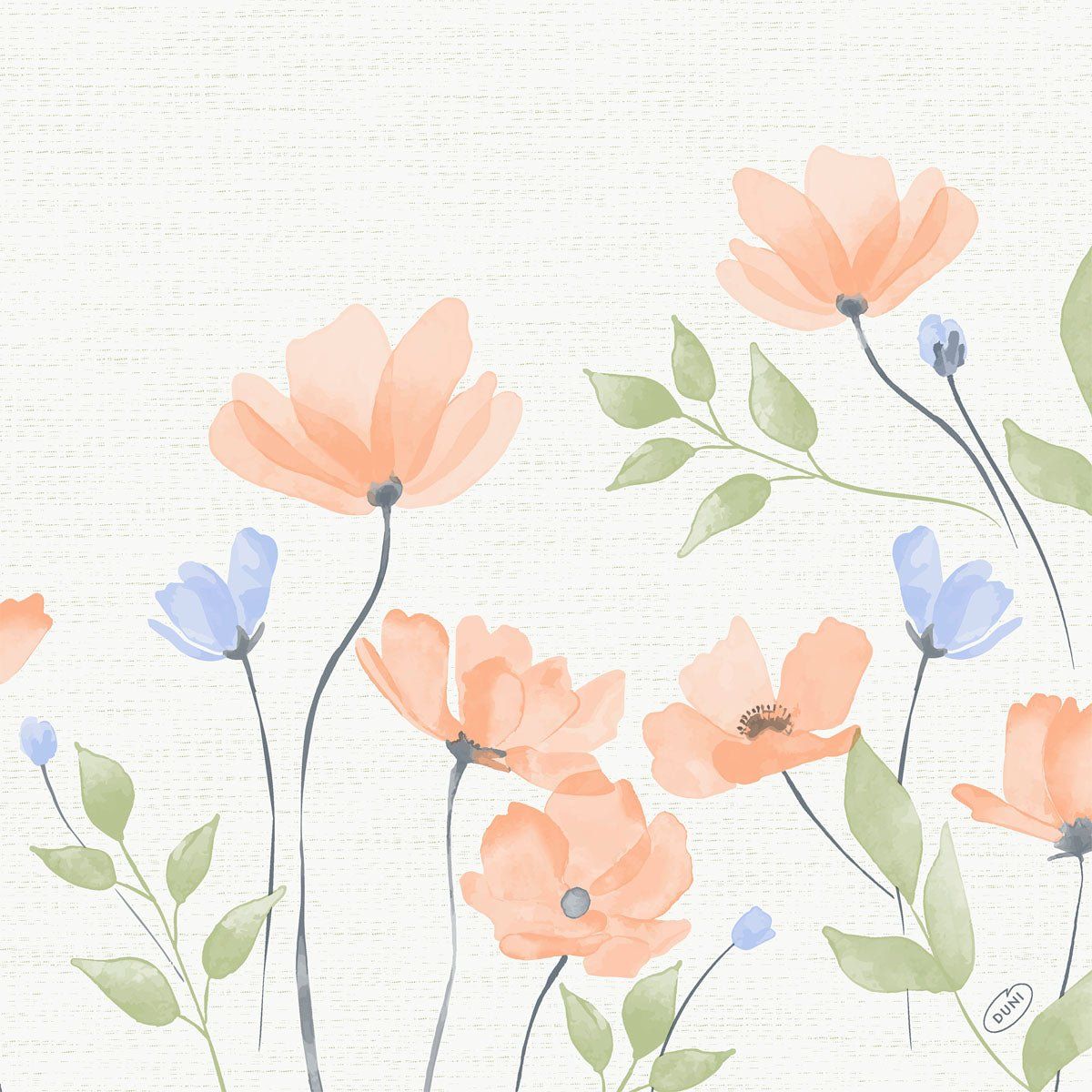 Bio-Dunisoft Servietten 40x40 Bunny Bloom