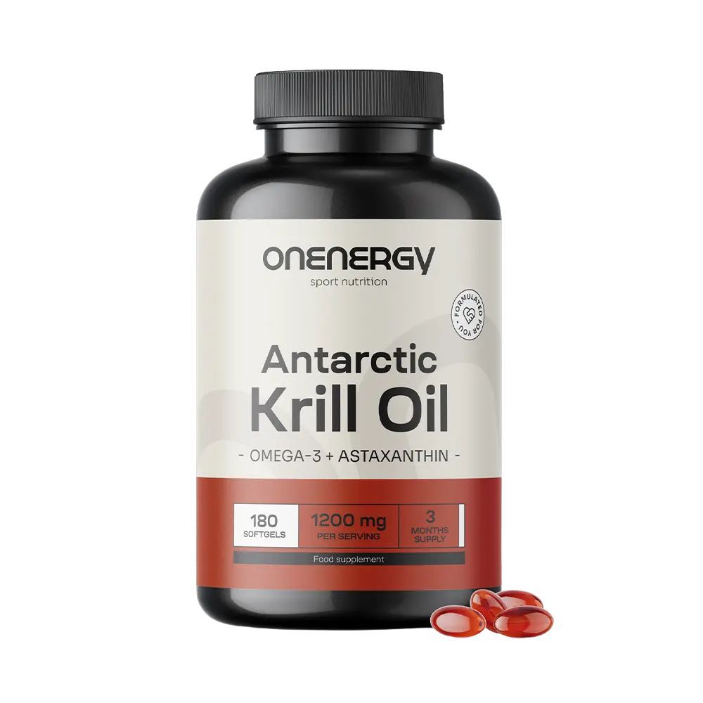 OnEnergy Krillöl 1200 mg mit Omega-3 + Astaxanthin