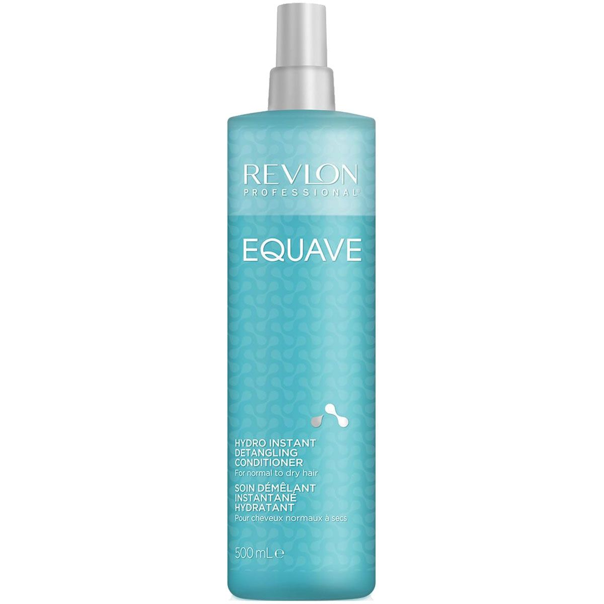 Revlon Equave Hydro Instant Detangling Conditioner, 500 ml Flasche mit Sprühkopf.