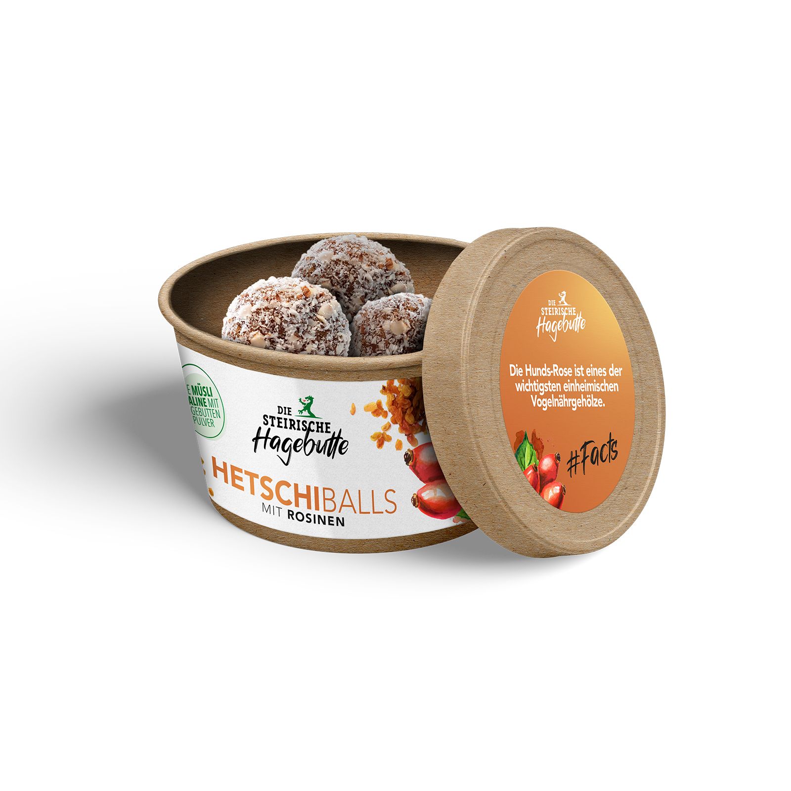 Die Steirische Hagebutte HETSCHI BALLS Rosine