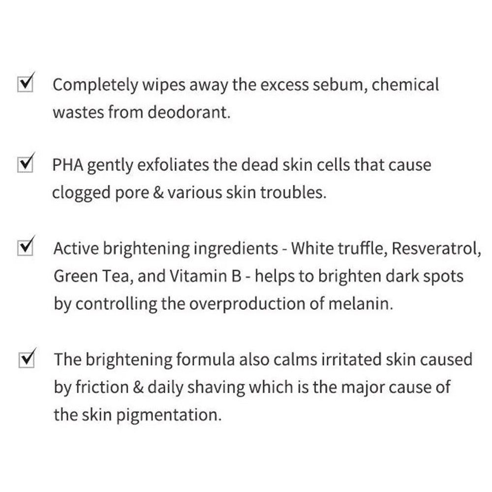 CELIMAX Ji Woo Gae One-Step Körper-Aufhellungspads – Peeling-Pads für den Körper