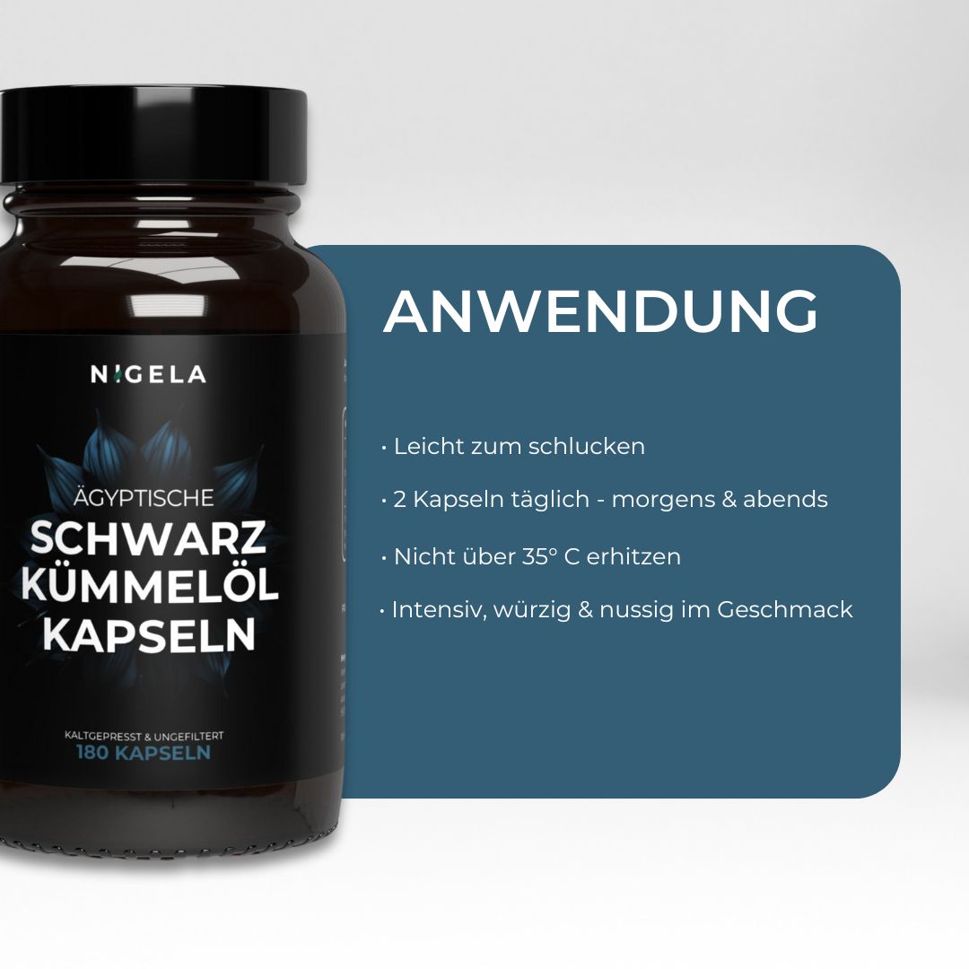 Nigela Schwarzkümmelöl Kapseln