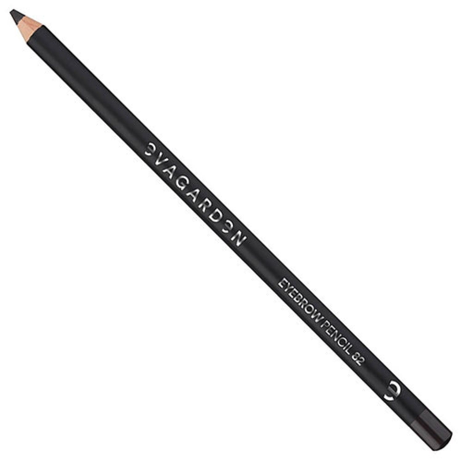 Augenbrauenstift. Schwarz, mit Schriftzug. "EVAGARDEN EYEBROW PENCIL 82".
