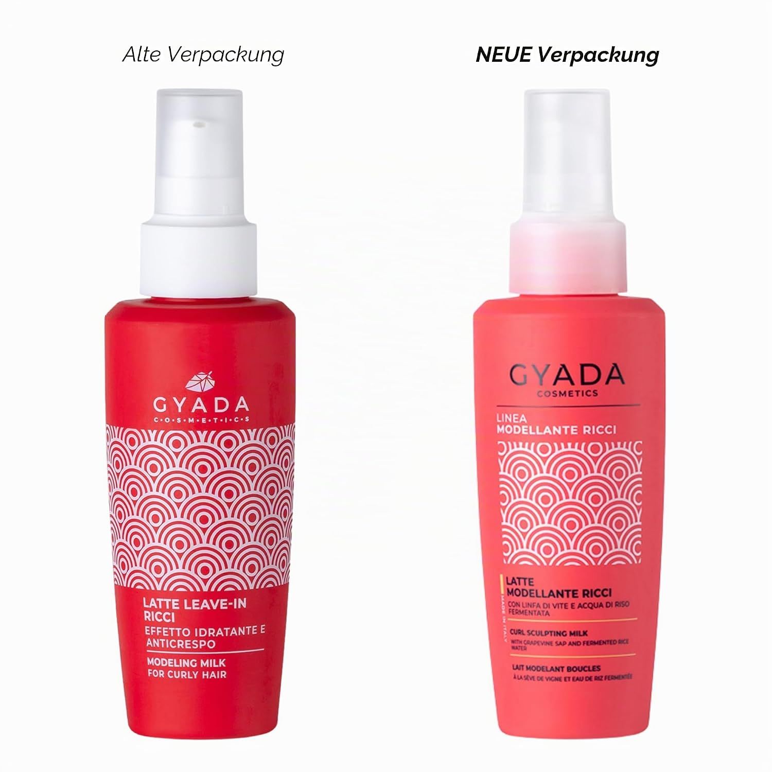Rosa Flasche mit Pumpspender, Inebrya Icecream, Sofort-Entwirrende Pflege.