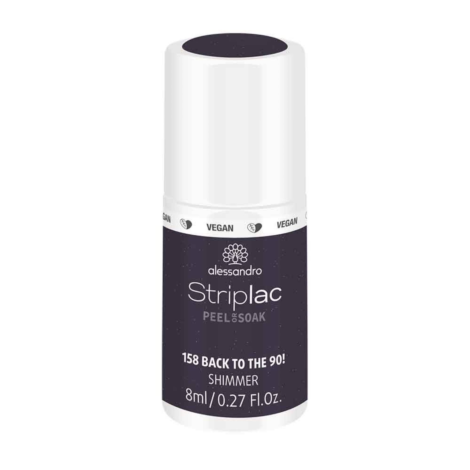 Alessandro International StripLac Peel or Soak - 158 Back to the 90s Shimmer