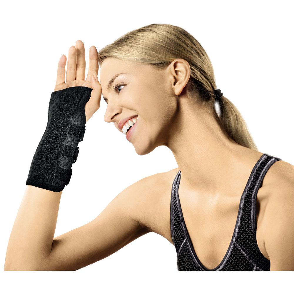 Manu-Hit Carpal Orthese rechts Gr. M schwarz