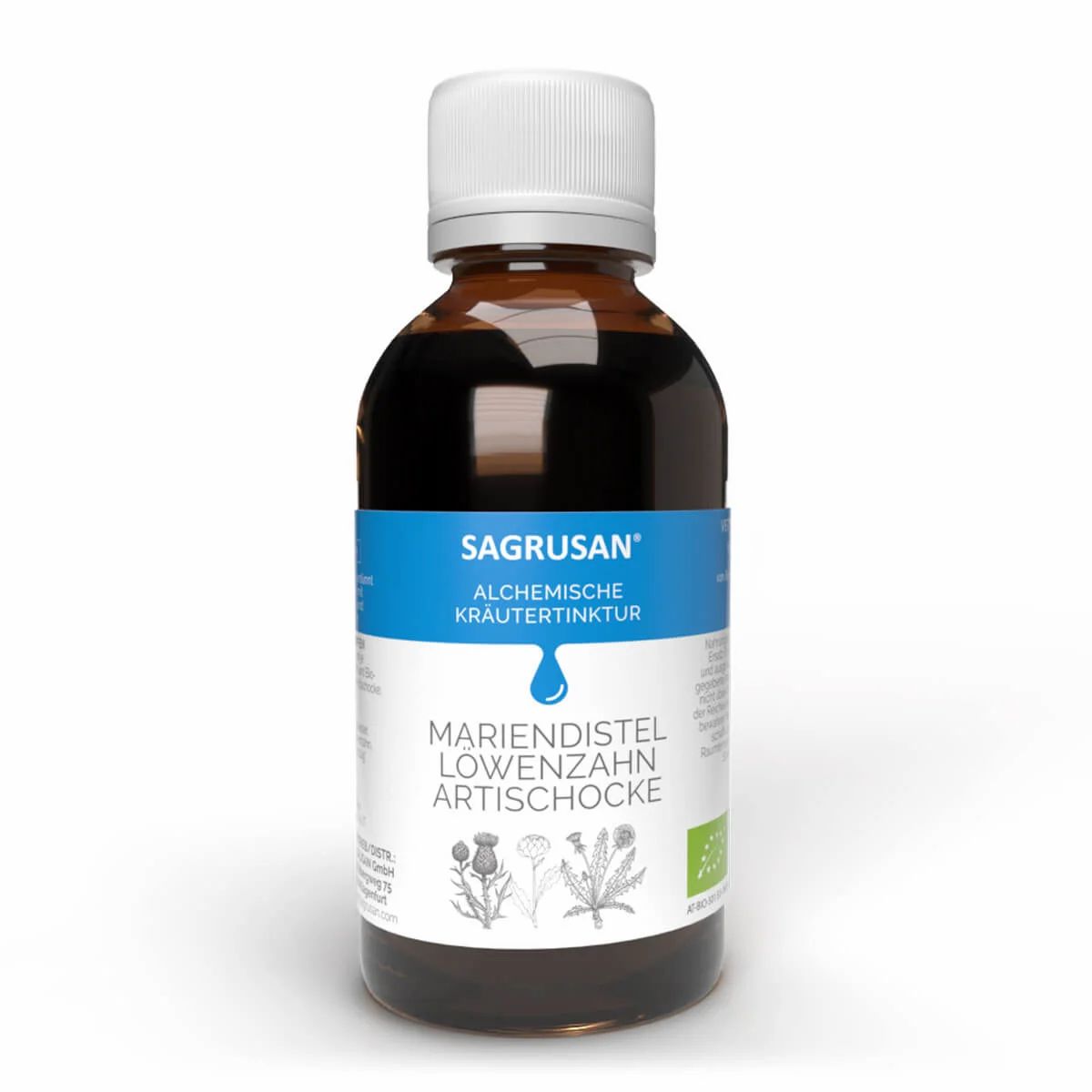 SAGRUSAN® Mariendistel-Löwenzahn-Artischocke Tinktur BIO