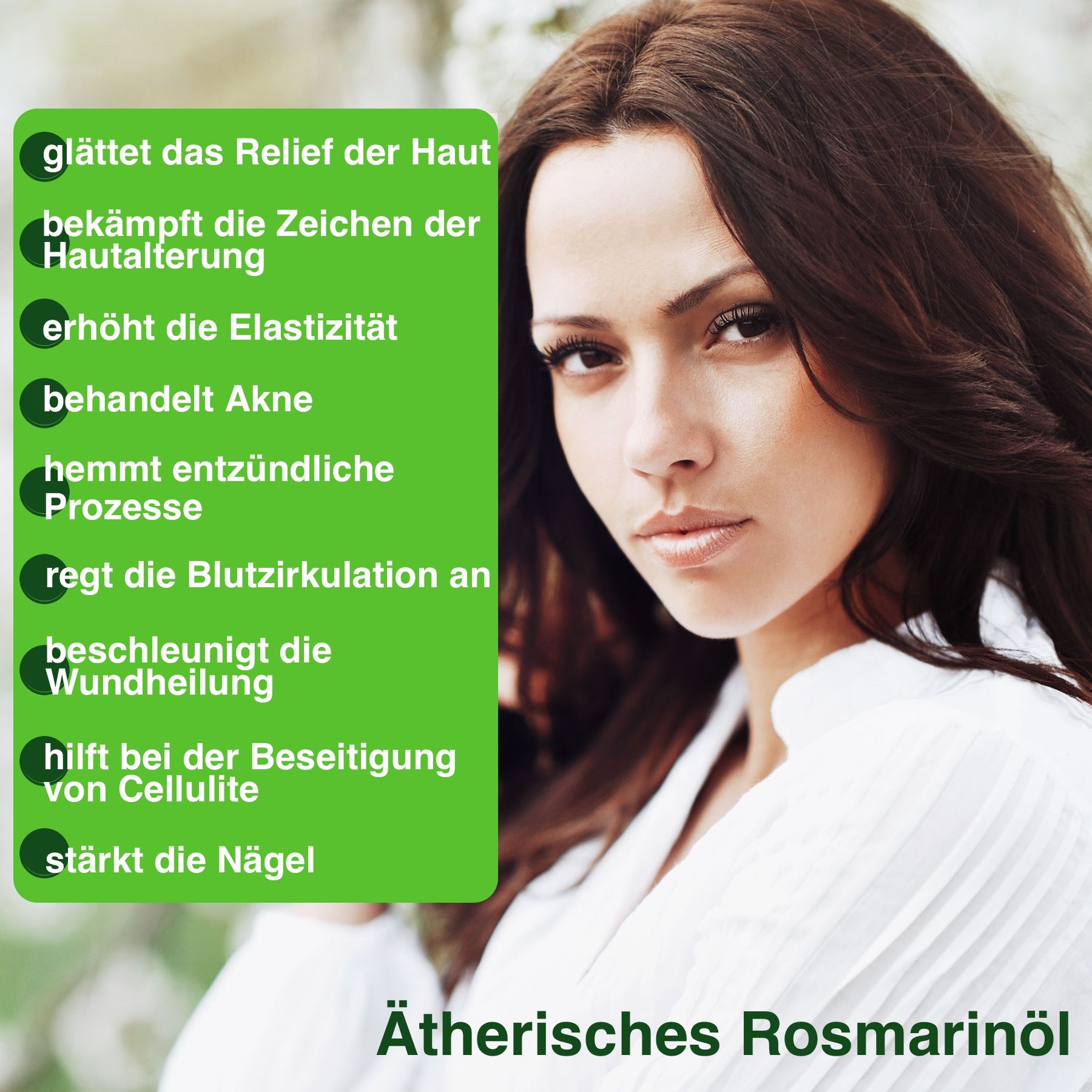 Aliver Haaröl Rosmarinöl für Haarwachstum
