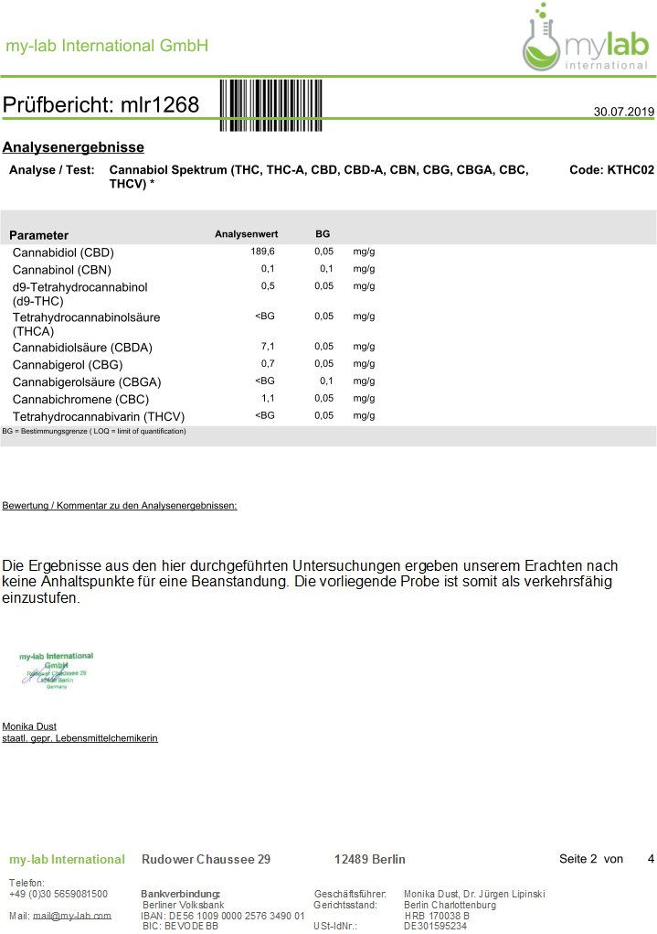 Redfood® CBD ÖL 20% - 30 ml