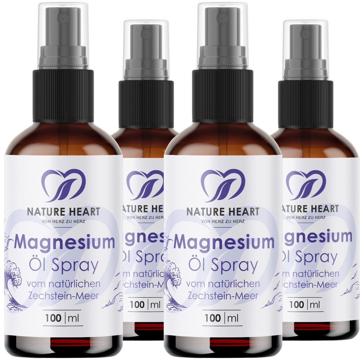 Nature Heart Magnesium-Öl Spray - Zechstein-Meer