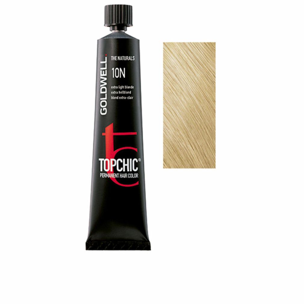 Goldwell Topchic Haarfarbe 10N, extra hellblond, , 1er Pack, (1x 0,06 l)