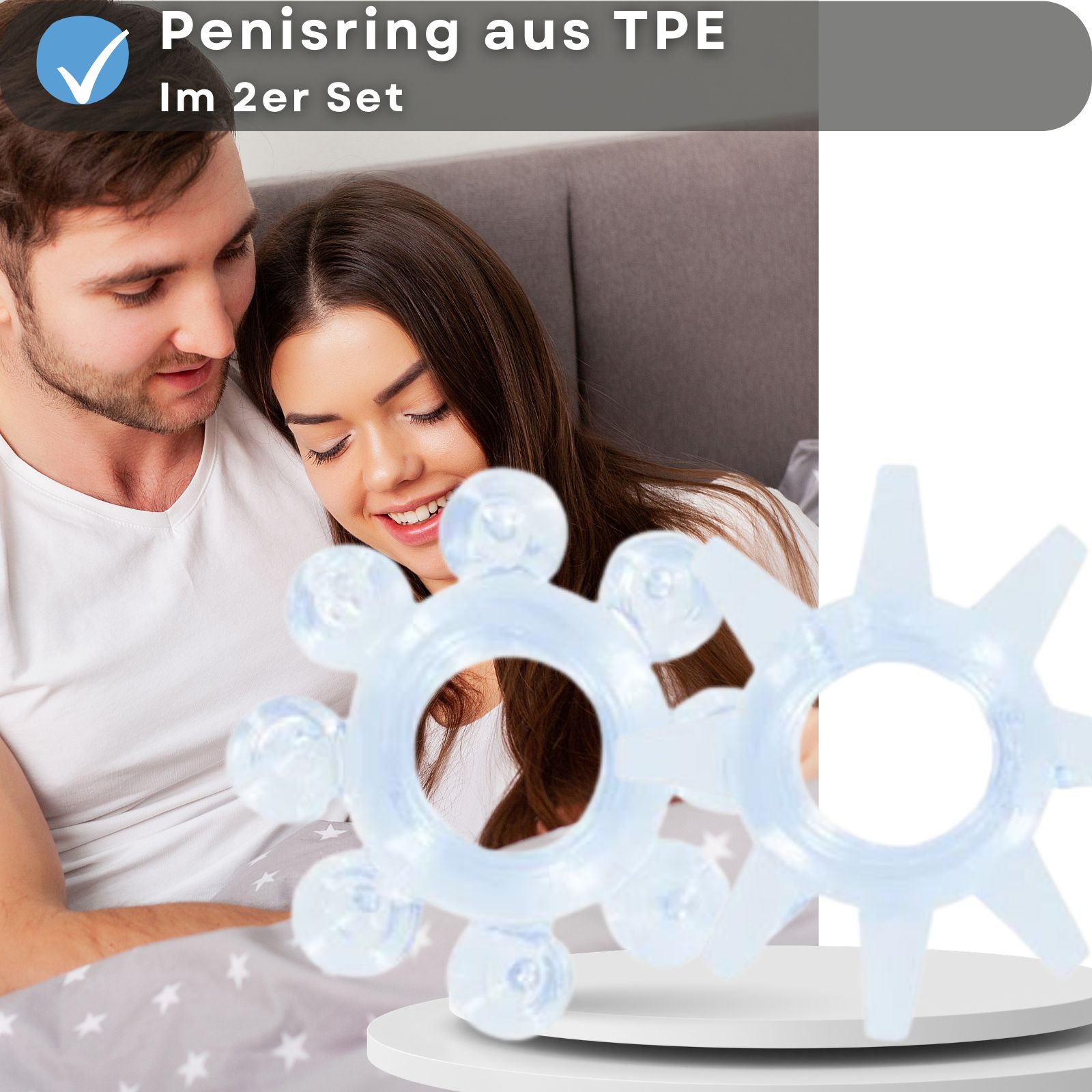 Penisringe im 2er Set - Lovelyness