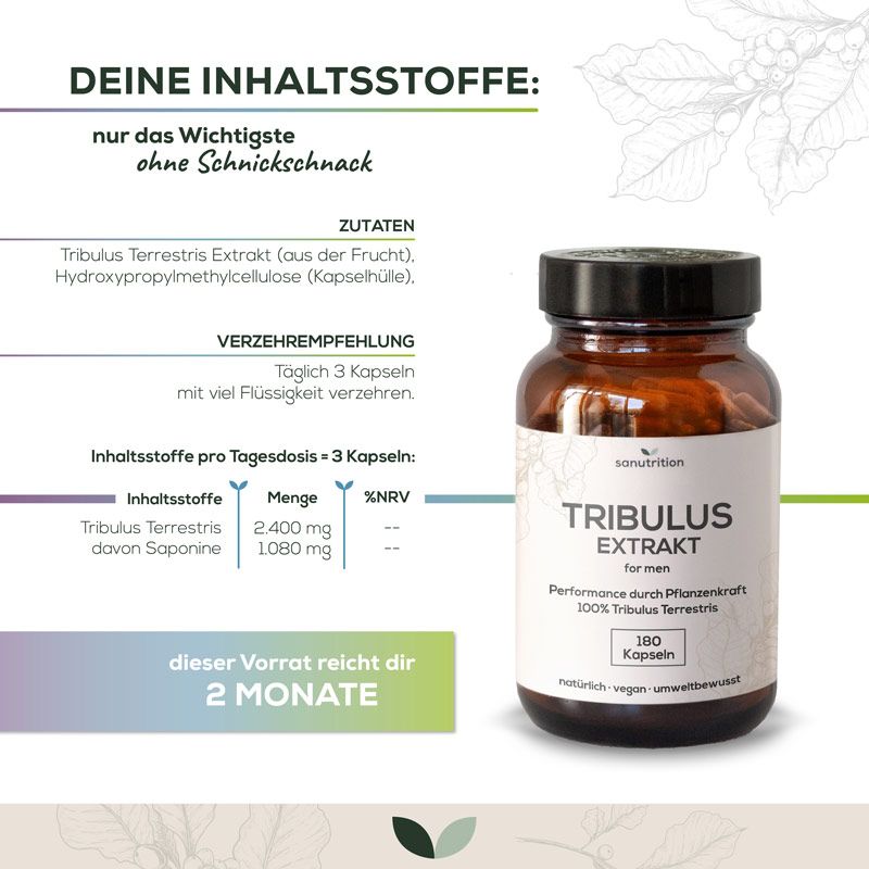 Sanutrition® - Tribulus Extrakt