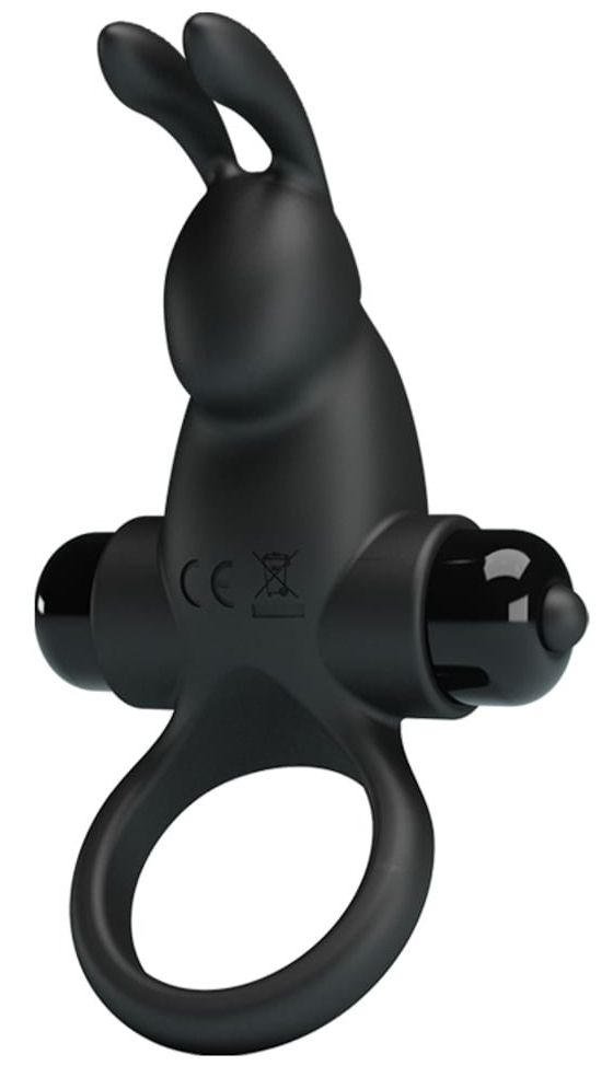 Pretty Love Cockring Rabbit Schwarz