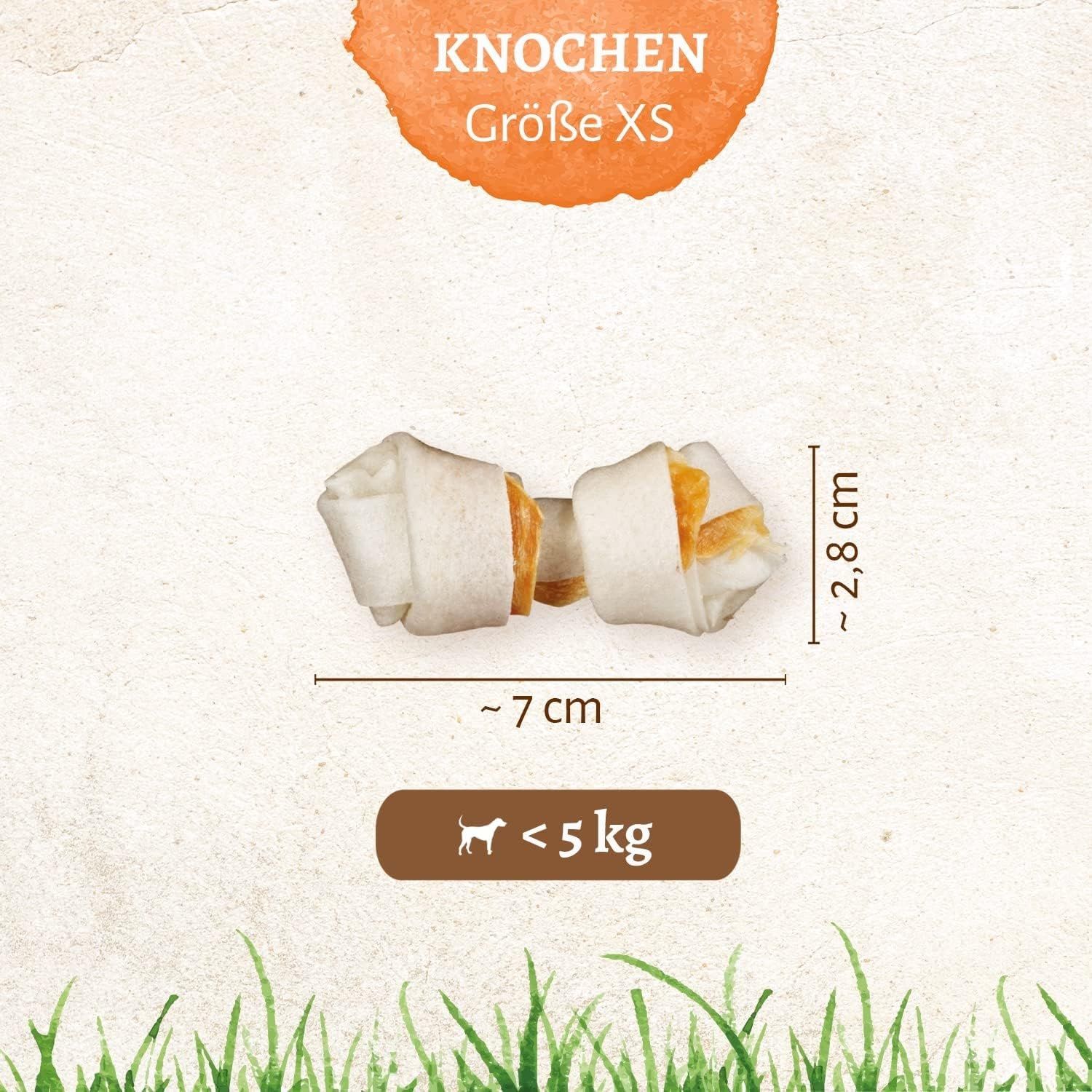 8in1 Delights Chicken Knochen XS