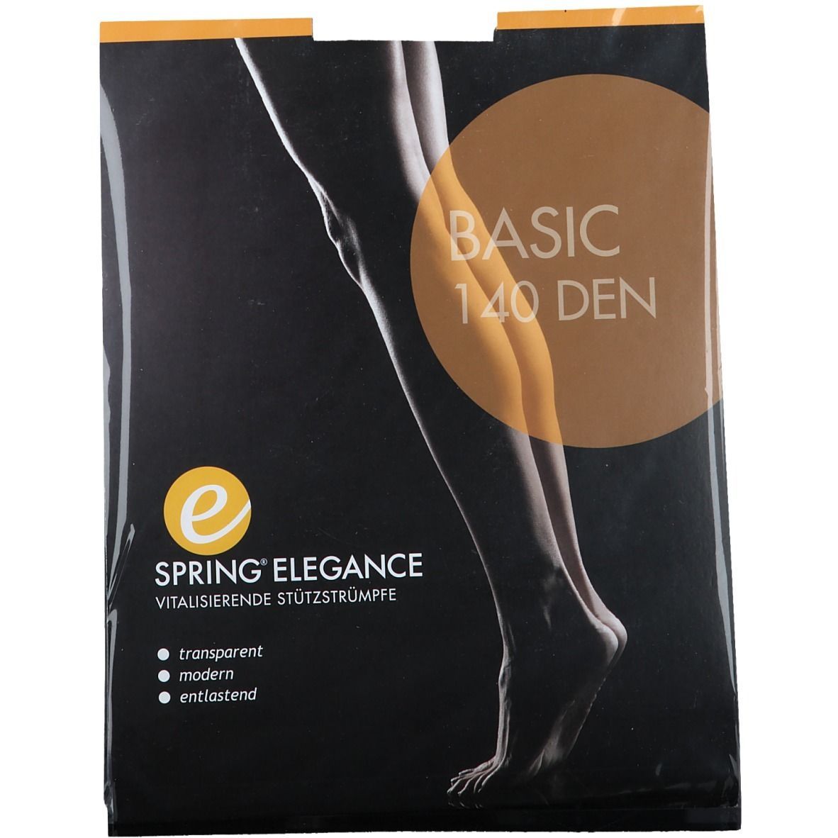SPRING® ELEGANCE Basic Stützkniestrümpfe 140 DEN sand Gr. 38/39