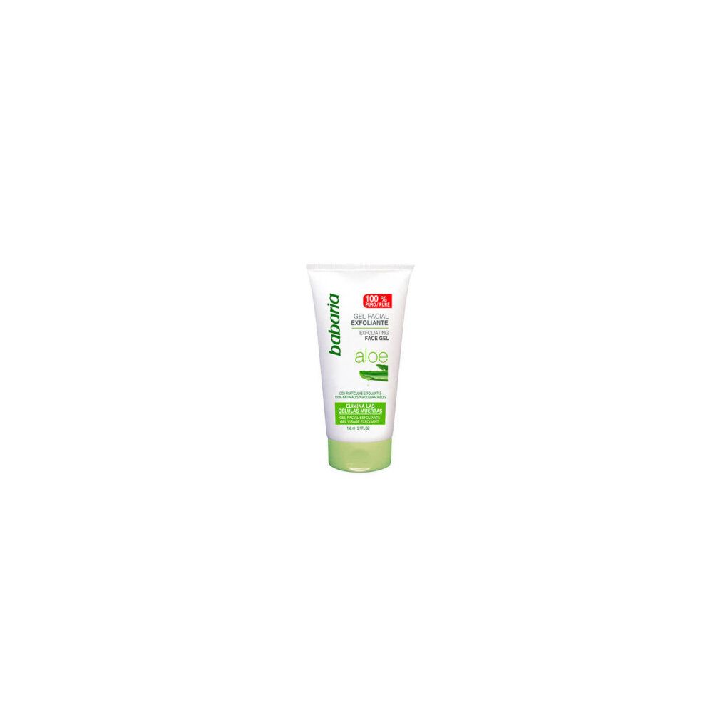 Babaria gel facial exfoliante aloe