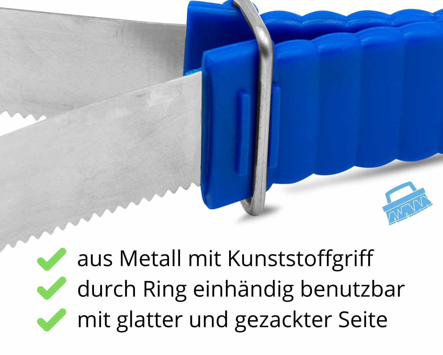 AMKA Schweißmesser, Metall